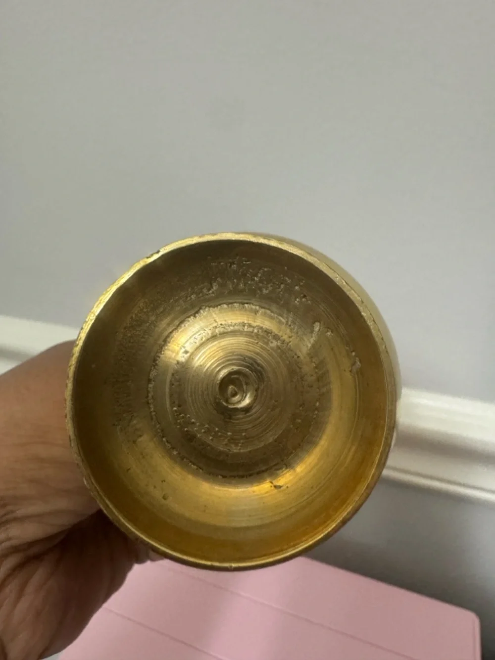 Brass Engraved Decorative Vase